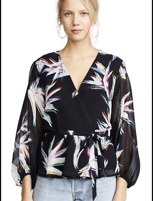 Yumi Kim Dream Land Posh Life Top Black Floral- Medium