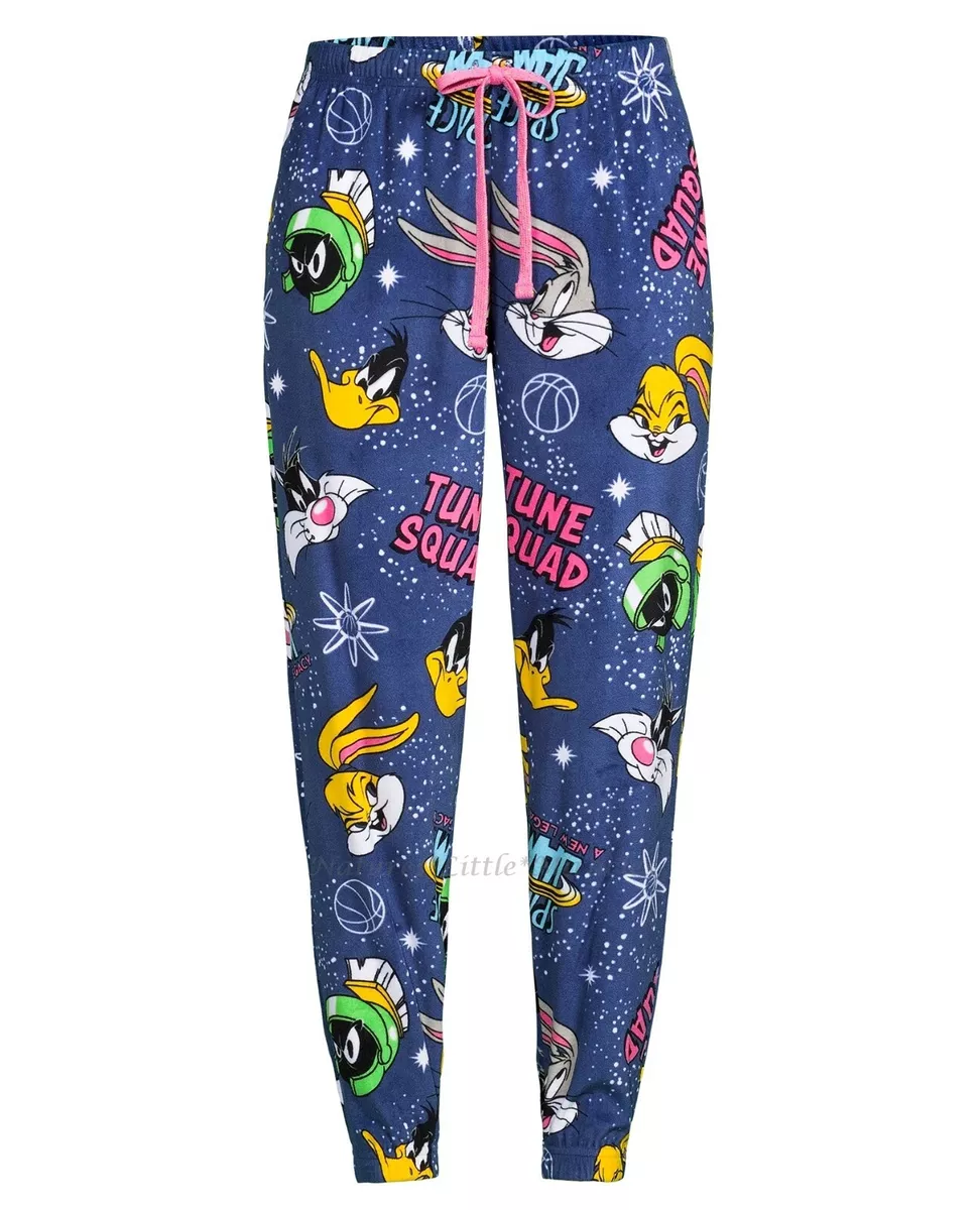 Space Jam A New Legacy Pajamas Pants Womens Size S-3X Plus Looney Tune  Squad NWT