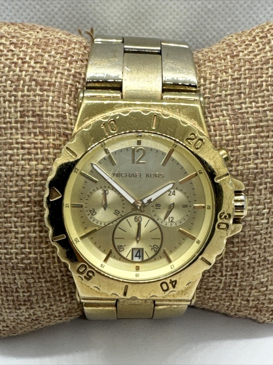 Michael Kors MK5313 ‎Unisex Gold Stainless Steel Analog Dial  display picture 2