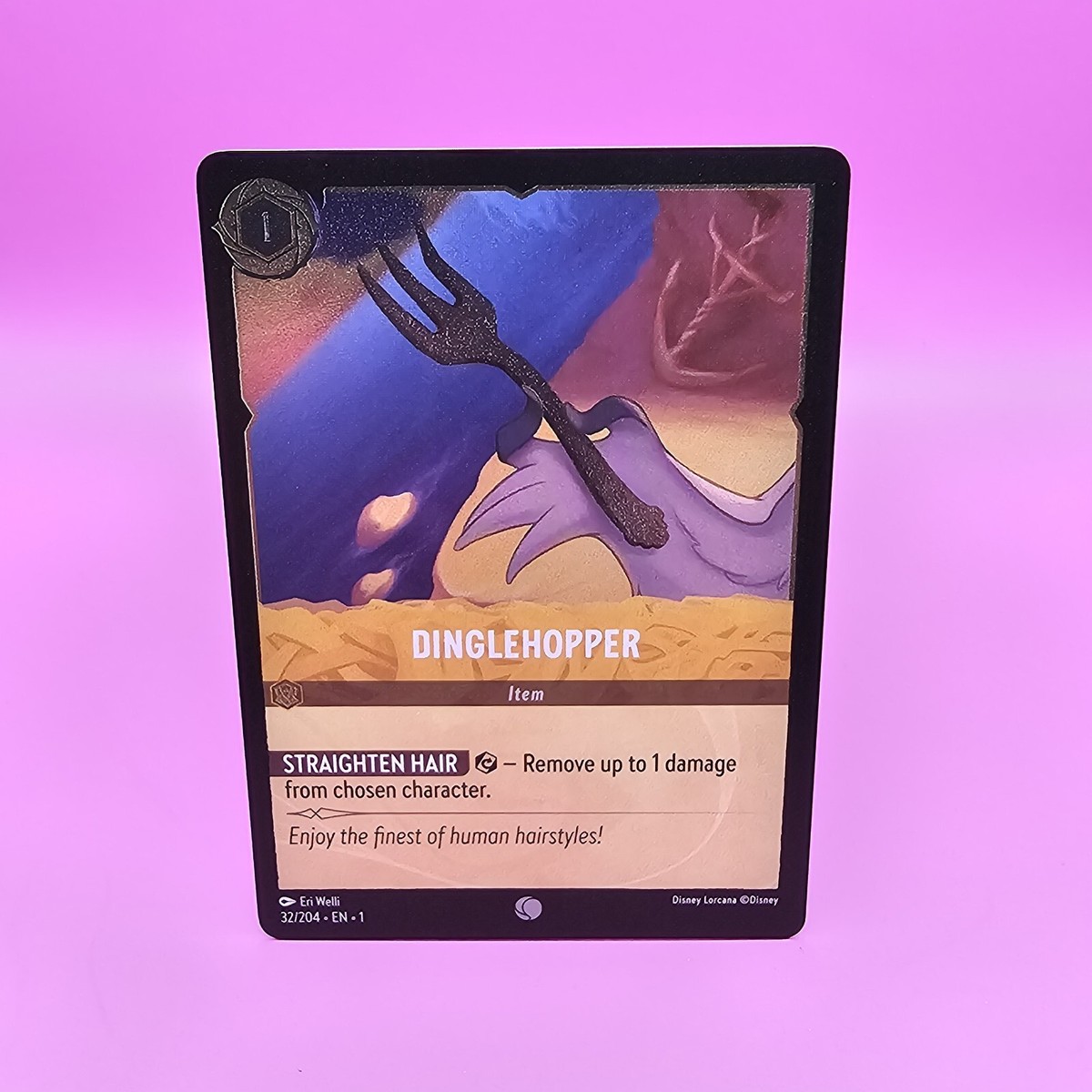Disney Lorcana Dinglehopper 32/204 FOIL EN1 PACK FRESH | eBay