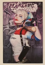 HARLEY QUINN 75 MARGOT ROBBIE PHOTO COVER CELEBRITY AUTHENTICS • NM • IN HAND