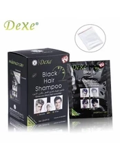 (🥇USA SELLER) DEXE Black Hair Shampoo Instant 5-Min Hair Color Dye:🔥BESTSELLER