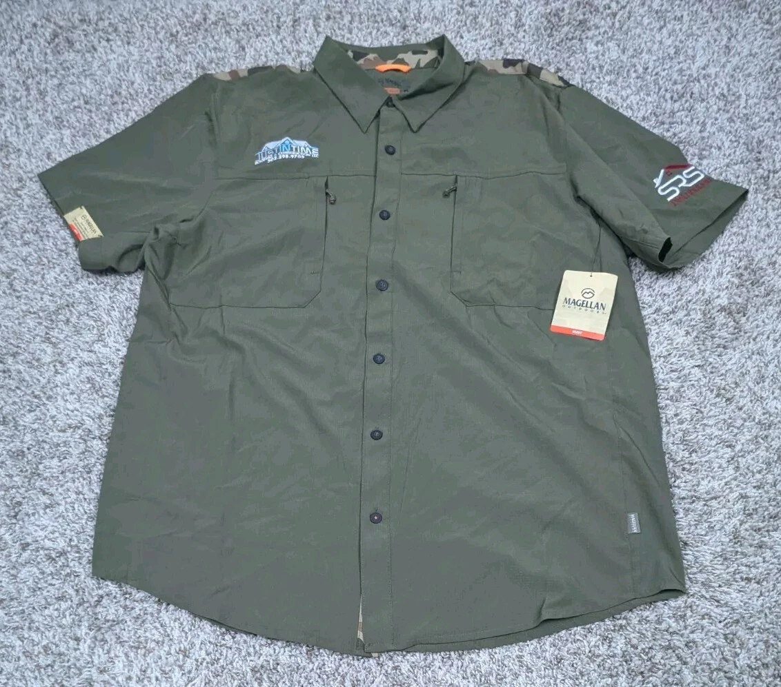 Chemise De Chasse Pour Garçons Magellan - Camouflage Mossy Oak, Manches
