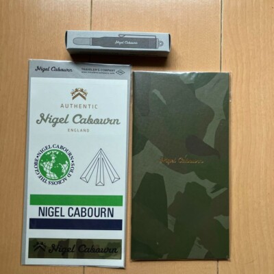 Nigel Cabourn Traveler's Notebook 3-piece set | eBay