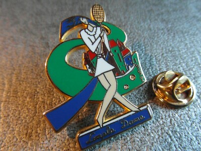 Pin’s Roland Garros 92 - Simple Dames, édition Limitée Doré Or Ballard N°887/1000, Neuf
