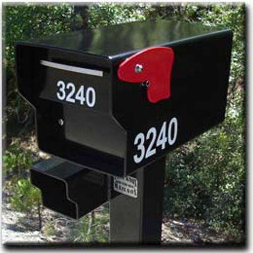 FORT KNOX LOCKING SECURITY RURAL MAILBOX 1/4" STEEL The Fortress eBay