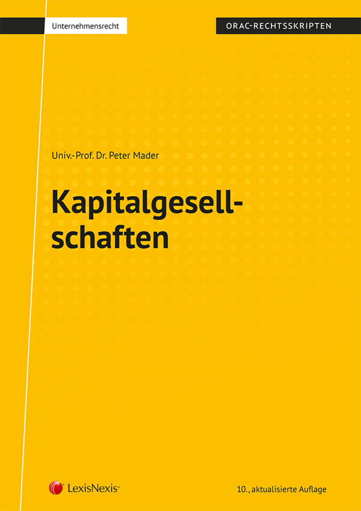 Thumbnail - Kapitalgesellschaften | Peter Mader | Taschenbuch | Deutsch |