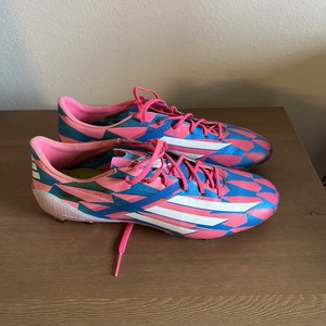 Adidas F50 Adizero 2014 Neon Rosa/Azul Solar UK8 | eBay