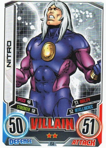 Marvel Universe Hero Attax 2012 einzelne Sammelkarten - Bild 112 von 155
