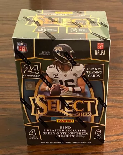 2022 Panini Select Football NFL Trading Cards Blaster Box - 3 Prizm Die-Cuts 🔥