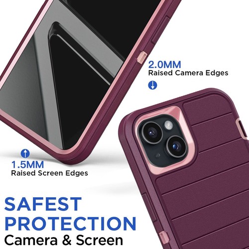 For iPhone 14 Plus/Pro/Pro Max Case Shockproof Stand Cover / Screen Protector - Picture 11 of 38