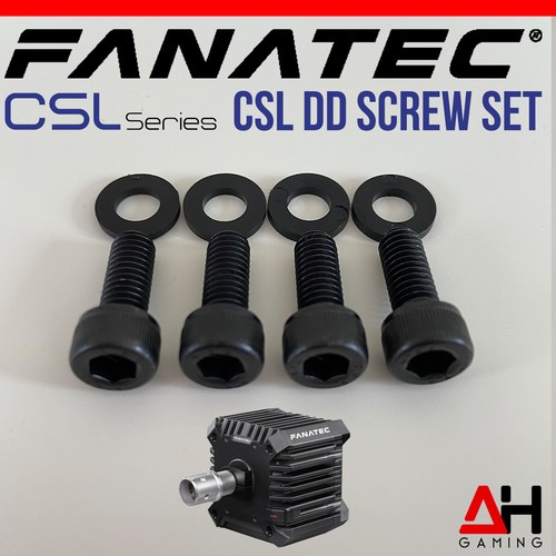 Fanatec CSL DD BLACK Mounting Bolt Set & Washers - CSL Series Screw Set - Picture 1 of 3