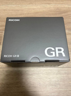 RICOH GR III Digital Camera High Resolution, High Contrast GR Lens Black japan