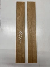 2 Pack, White Oak Thin Stock Lumber Woods 36"x 5"x 1/2" #3108