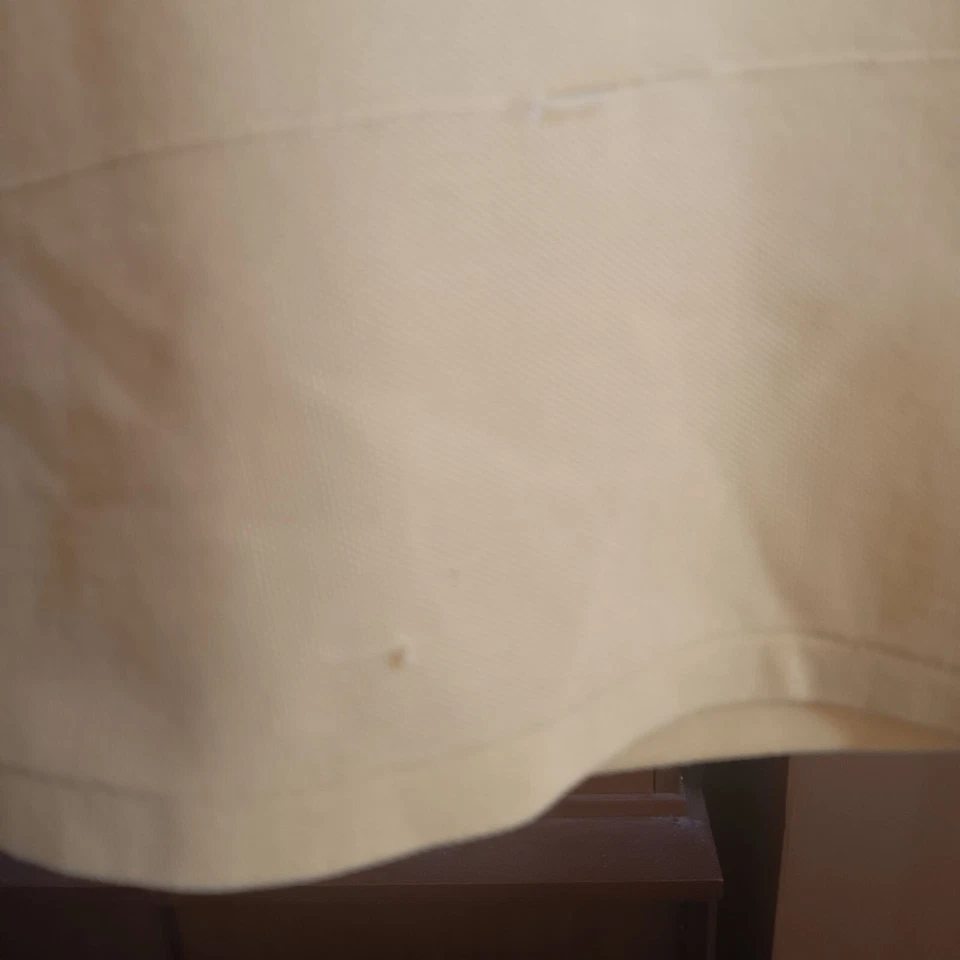 Camisa amarilla de manga corta con cuello de timbre de poliéster para niños 4-5 vintage años 70 Foto 3 de 4