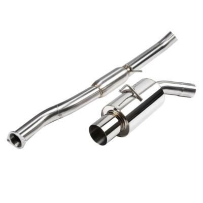 STAINLESS CAT BACK SINGLE EXIT EXHAUST SYSTEM FOR 03-06 NISSAN