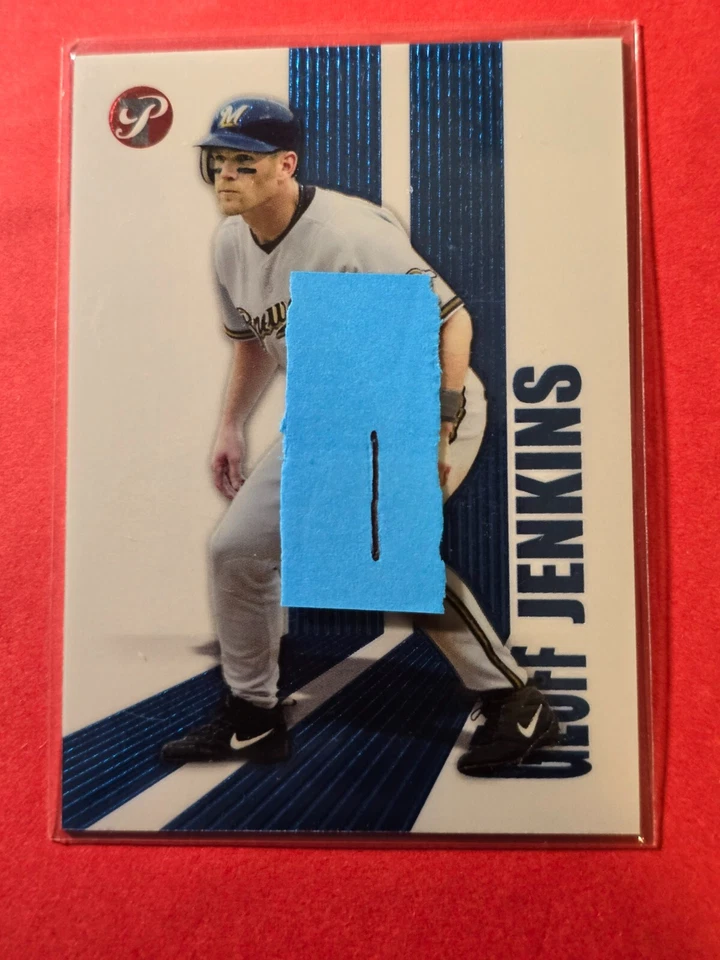 2004 Topps Pristine #27 Geoff Jenkins, cd1 - Image 3 of 3