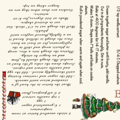 Steampunk Christmas - 1/2 Yard Increments, Cut Continuously (28904-E Recipes)
