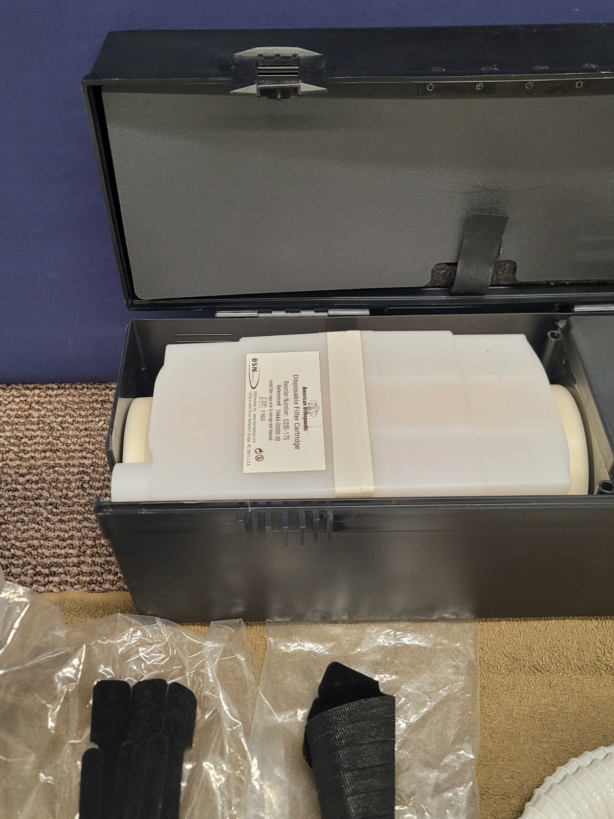 American Orthopaedic BSN Cast Cutter Removal Saw Dust Vacuum 0295 200