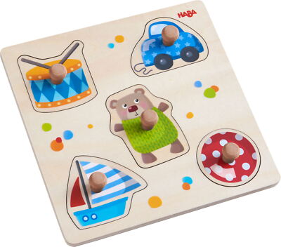 5 Teile HABA Kinder Greifpuzzle Spielsachen 1304608001