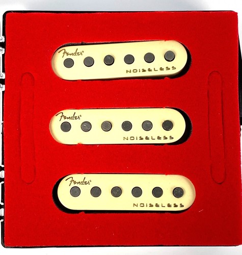 ALNICO 5 Magnet Original Fender ULTRA NOISELESS Hot Stratocaster Pickup Set Strat - Bild 8 von 15