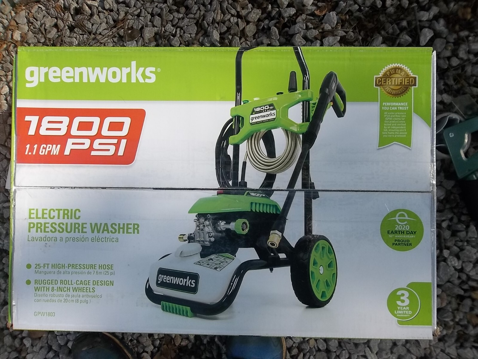 GreenWorks GPW1803 13A 1800-PSI 