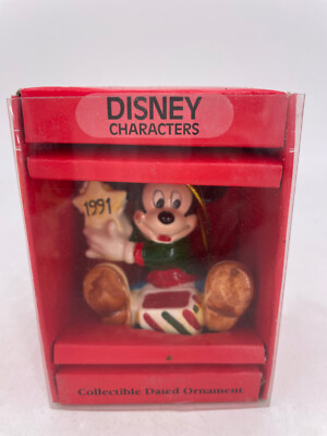 Schmid - Schmid - Disney Mickey Mouse 1991 Collectible Dated Ornament #279660