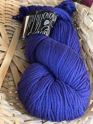 Cascade Yarns 220  - 100% Peruvian Highland Wool - Royal Blue - 1 Skein