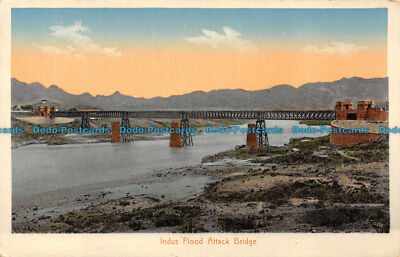 R136721 Indus Flood Attack Bridge. H. A. Mirza