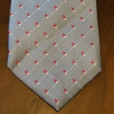 Versa Blue Red Pink Hand Made Men  s Neck Tie Made In China
