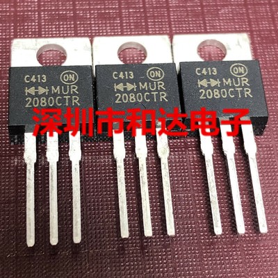 10X MUR1660CT SWITCHMODE Power Rectifiers TO-220