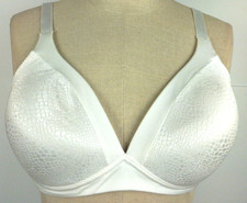 Warner's W4013 Back Smoothing Contour Lift White Wireless T Shirt Bra Size 36 C