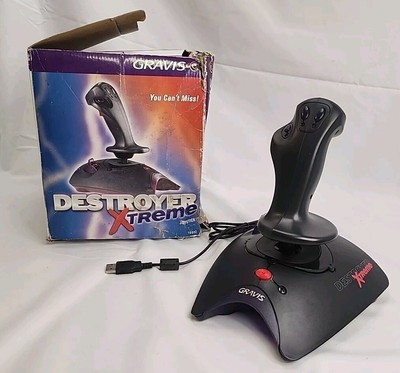 Gravis Destroyer Xtreme Joystick Model # 10512 Kensington Technology for PC