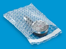 100 Bubble Out Bags 4x5.5 Protective Wrap Pouches Self Sealing