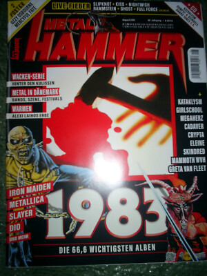 METAL HAMMER 2023 - KATAKLYSM GIRLSCHOOL MAMMOTH WVH GRETA VAN FLEET CRYPTA KISS