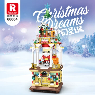 MOULD KING Reobrix 66004 Weihnachten Deko Christmas LED-Set Geschenk Baustein 843pcs NeuOVP