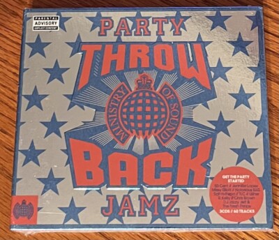 VARIOUS ARTISTS  MOS - THROWBACK PARTY JAMZ'' BRAND NEW 2016 UK 3CD ALBUM IMPORT