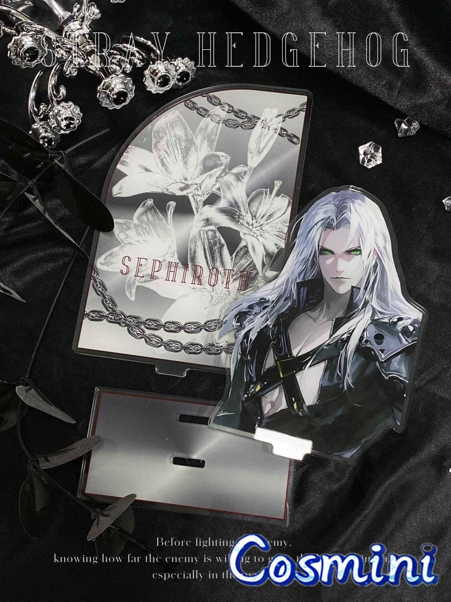 FF7 Final Fantasy VII Cloud Strife Sephiroth Acrylic Stand Figure