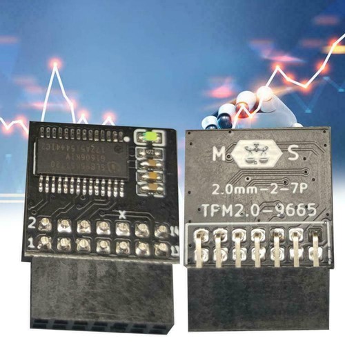 For GIGABYTE GC-TPM2.0_S 2.0 TPM Module (12 Pin 12-1)LPC TPM2.0 Trusted N9D6