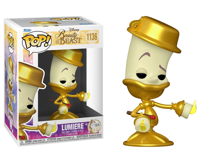 Funko Pop! Disney: Beauty And The Beast Lumiere #1136 Nib Cz