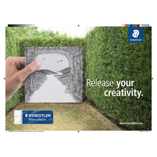 Staedtler | Gomma di plastica bianca Eraser Mars | Nessun pasticcio Senza scolorimento | Nuovo - Foto 5 di 6