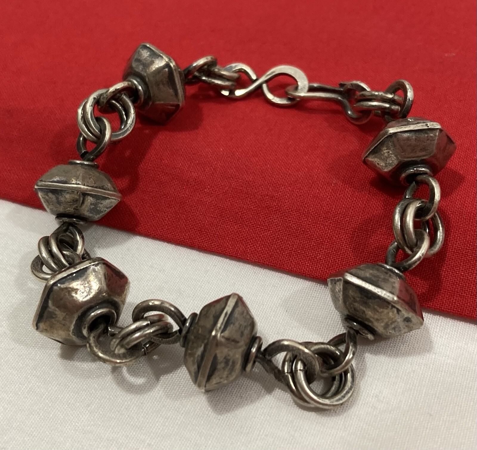 Vintage Middle Eastern 925 Solid Sterling Silver … - image 3