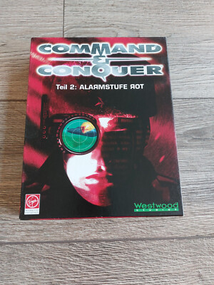 Command & Conquer Teil 2: Alarmstufe Rot (PC Big Box, 1996, deutsch) mit 1 Addon