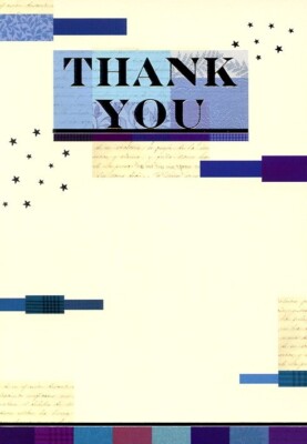 Thank You - Thank You Greeting Card - 4598 | eBay