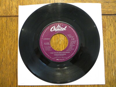 Steve Miller Band   Abracadabra - 1982 - Capitol Records B-5126 7'' Single G+