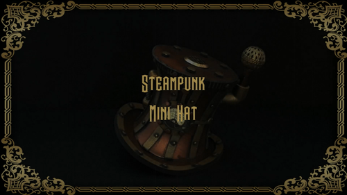 Steampunk Cappello Svasato Cosplay Mini Costume LARP Accessorio Retrò - VEDI VIDEO - Video 1 di 1