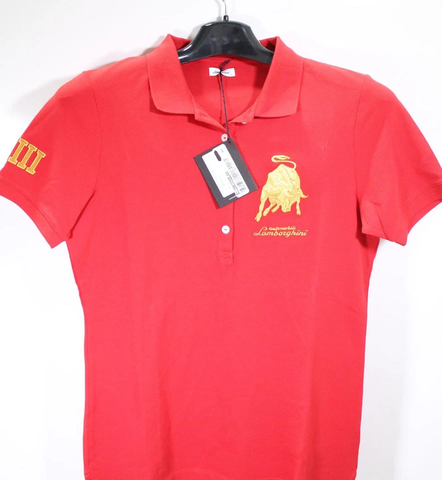 Lamborghini Women's Polo XL Part Number - 9011259CCR052EL4XX - Image 2 of 2