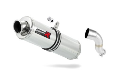 Exhaust silencer muffler DOMINATOR ROUND KAWASAKI ZX NINJA 300R