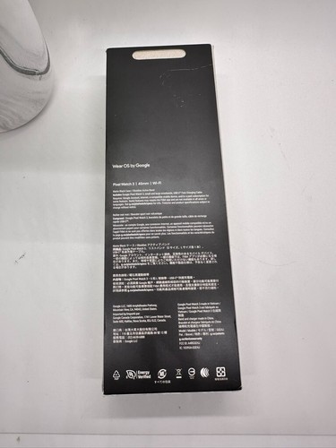 Google Pixel Watch 3 (45mm) - Wifi - matowa czarna aluminiowa obudowa - opaska obsydianowa - Zdjęcie 4 z 4