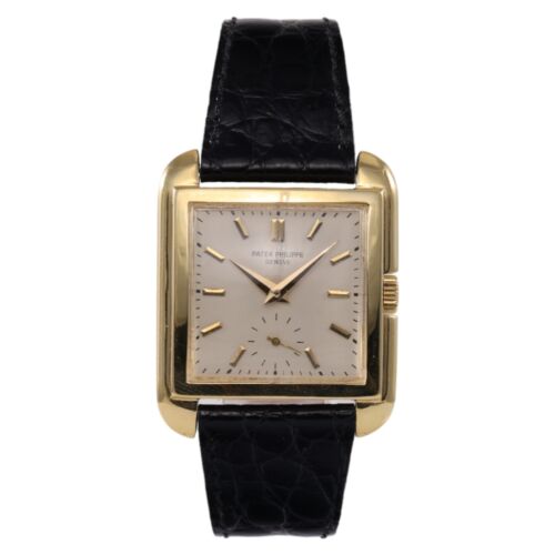 Vintage Patek Philippe Cioccolatone 18k Yellow Gold 30mmX35mm 2486